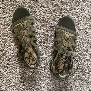 Sam Edelman strappy laceup sandals